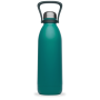 Bouteille isotherme Matt Bleu Minéral, Qwetch