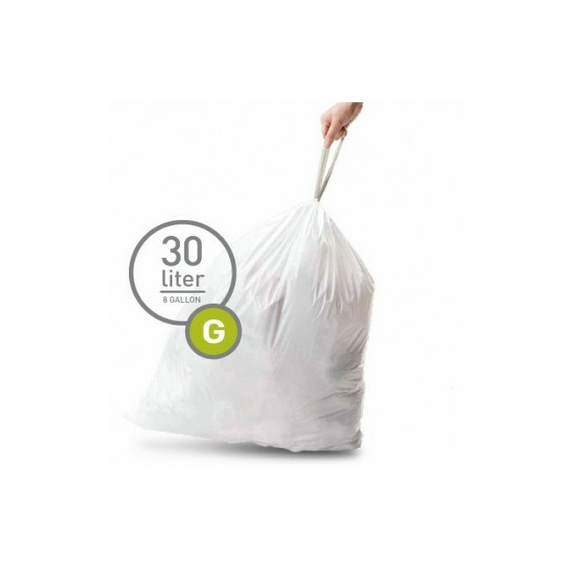 Achat/Vente Sacs poubelle 30L-G, Simplehuman