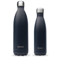 Bouteille isotherme Matt Gris carbone, Qwetch