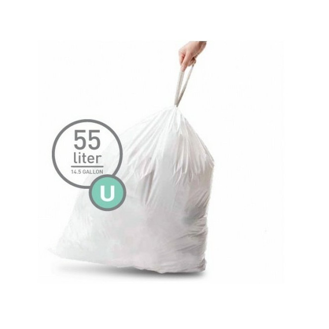 Sacs poubelle 55L-U, Simplehuman