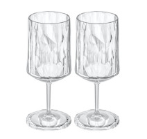 2 verres à pied 30cl Club, Koziol