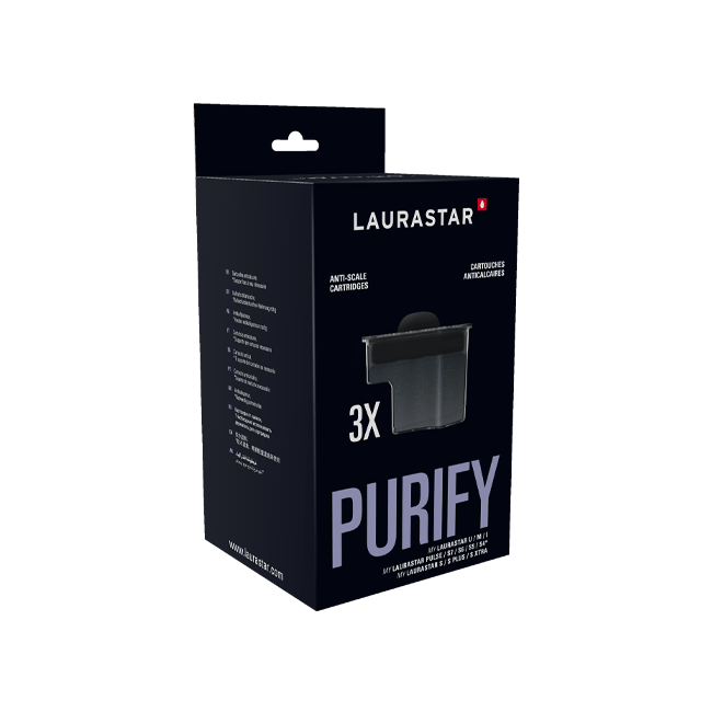 Pack 3 cartouches anticalcaires Smart, Laurastar