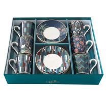 Coffret de 6 tasses café 10cl Mandalay, Easy Life