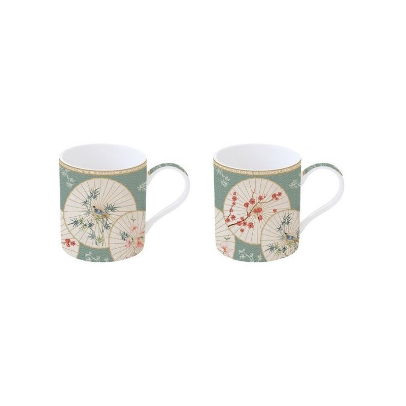 coffret de 2 mugs 35cl oriental dreams, easy life - easy life