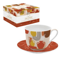 Tasse déjeuner 40cl Terracotta, Easy Life