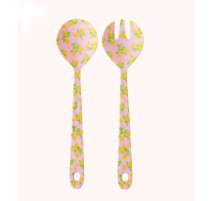 Couverts à salade en mélamine Lemon Print, Rice