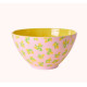 couverts à salade en mélamine Lemon Print, Rice