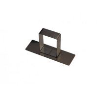 Poussoir rectangle 8,8cm avec poignée, Gobel