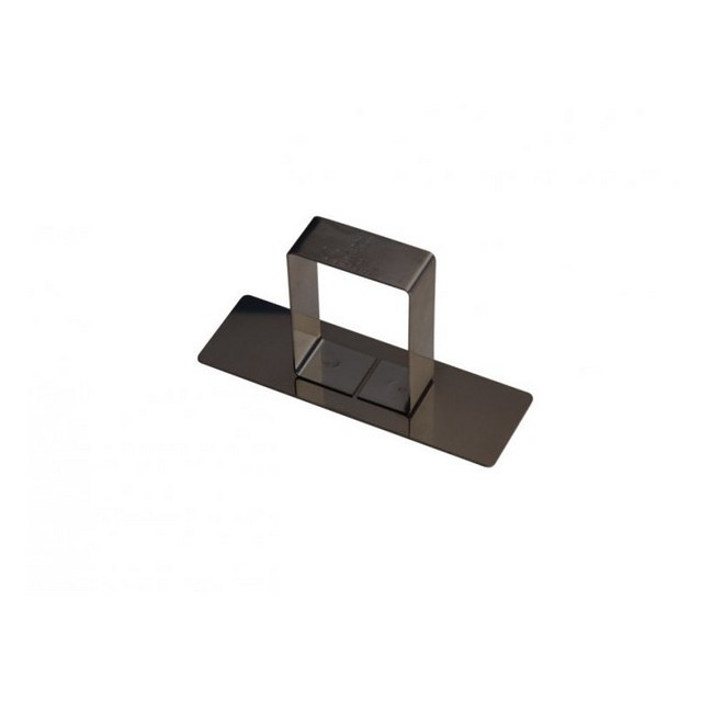 Poussoir rectangle 8,8cm avec poignée, Gobel