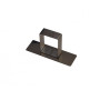 Poussoir rectangle 8,8cm avec poignée, Gobel