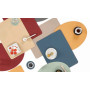 Set de table Togo rectangulaire, Tiseco