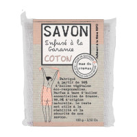 Savon parfumé coloré Coton, mas du roseau