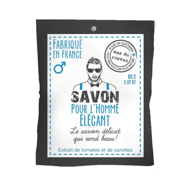 Savon pour l'homme élégant, mas du roseau