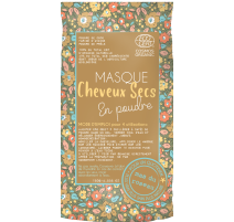 Masque Cheveux secs en poudre, mas du roseau