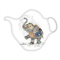 Repose sachet thé Kook éléphant patchwork, Kiub
