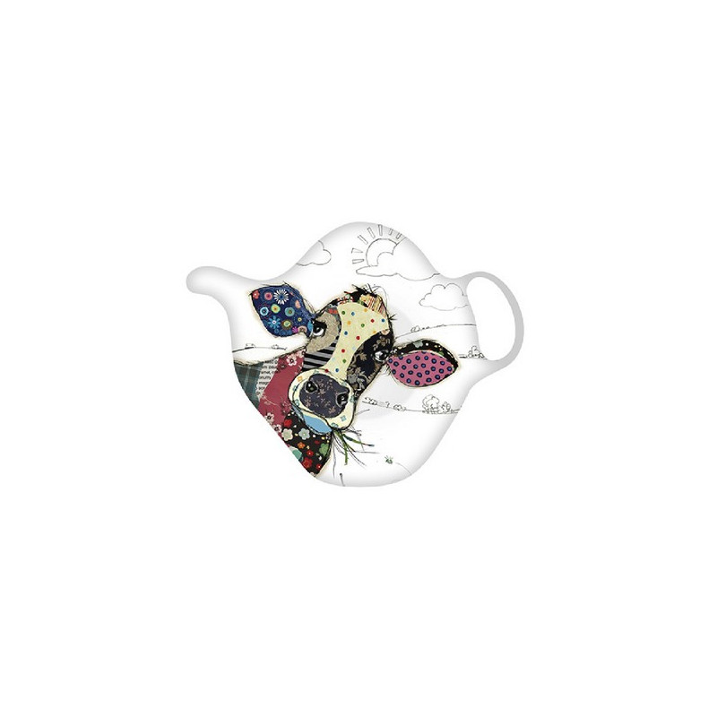 Kiub - Repose sachet thé Kook vache patchwork, Kiub - Kiub
