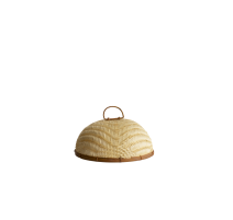 Cloche en bambou tressé, Pebbly