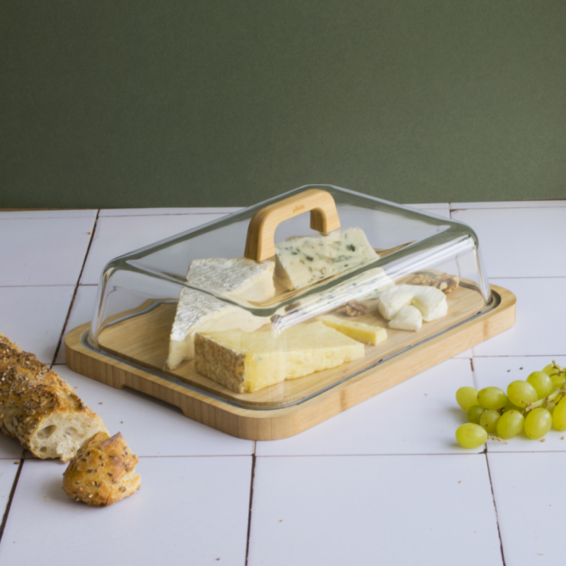 Plateau à fromage - cloche coulissante - Ø 38 cm - Hendi