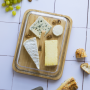 Plateau à fromage avec cloche en verre, Pebbly