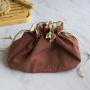 Sac/corbeille à pain en coton biologique, Pebbly