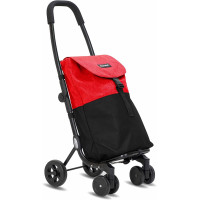 Poussette de marché Go Four Cherry Black, Playmarket