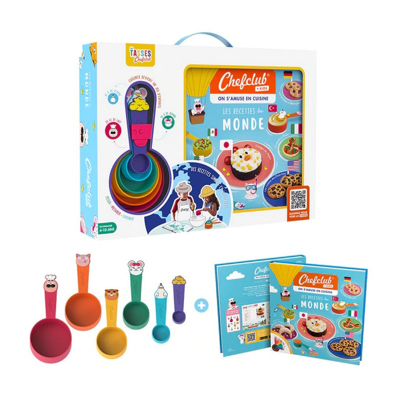 Chefclub - Coffret Kids " Les recettes du monde ", Chefclub - Chefclub