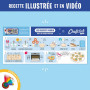 Coffret emporte-pièces Kids " Les biscuits marins ", Chefclub