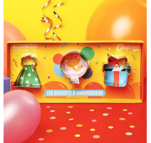 Coffret emporte-pièces Kids " Les biscuits d'anniversaire ", Chefclub