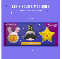 Coffret emporte-pièces Kids " Les biscuits magiques ", Chefclub