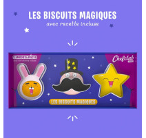 Coffret emporte-pièces Kids " Les biscuits magiques ", Chefclub