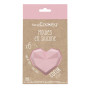 6 moules silicone individuels Coeur Diamant, ScrapCooking