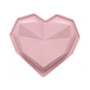 6 moules silicone individuels Coeur Diamant, ScrapCooking