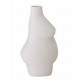 Vase Elora blanc, Bloomingville