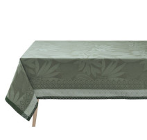 Nappe 175 cm Nature Sauvage Crocodile, Le Jacquard Français