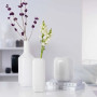 Vase Blanc Milano 27cm, Léonardo