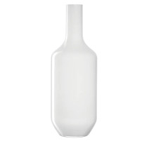 Vase Blanc Milano 64cm, Léonardo