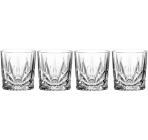 Coffret de 4 verres à whisky 33cl Capri, Léonardo