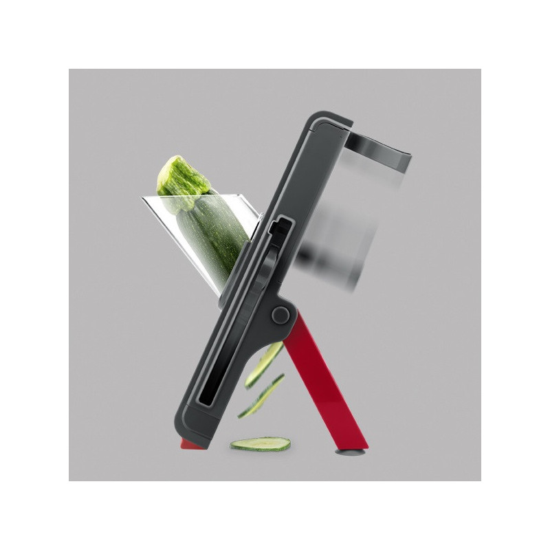 Acheter Mandoline verticale avec poussoir Vertico de MoHa!