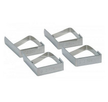 Set de 4 pinces nappe Clip Inox, Kitchencraft