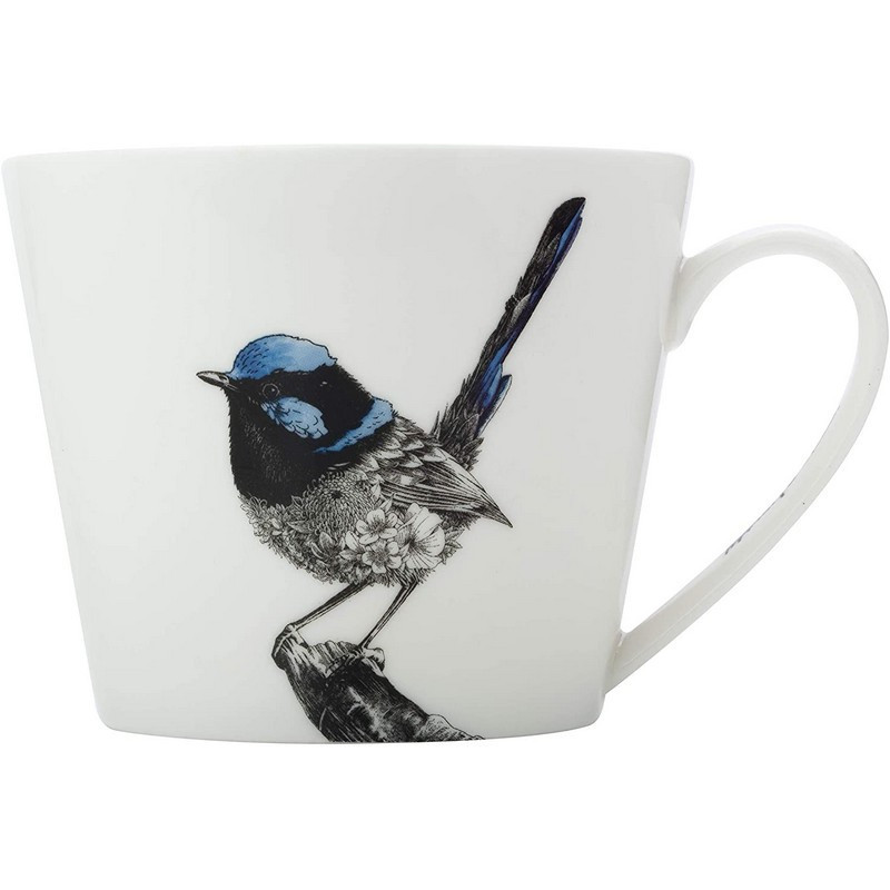 tasse déjeuner 45cl fairy wren ferlazzo, maxwell & williams - maxwell & williams