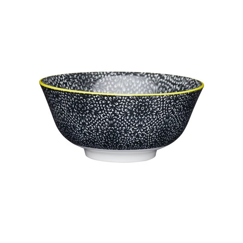 Bol Black and White Floral, Kitchencraft - Kitchen Craft