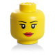 Tête de rangement Fille, Lego