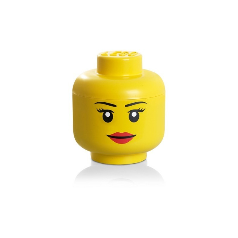 Tête de rangement Fille, Lego