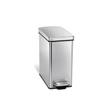 Poubelle étroite à pédale 10 L, simplehuman