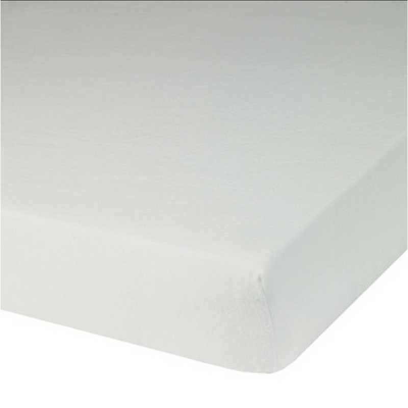 protège matelas c20 tête et pied relevable, blanc des vosges - blanc des vosges