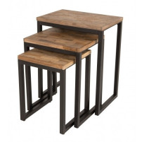 Set de 3 tables basses gigognes Suri, Zuiver