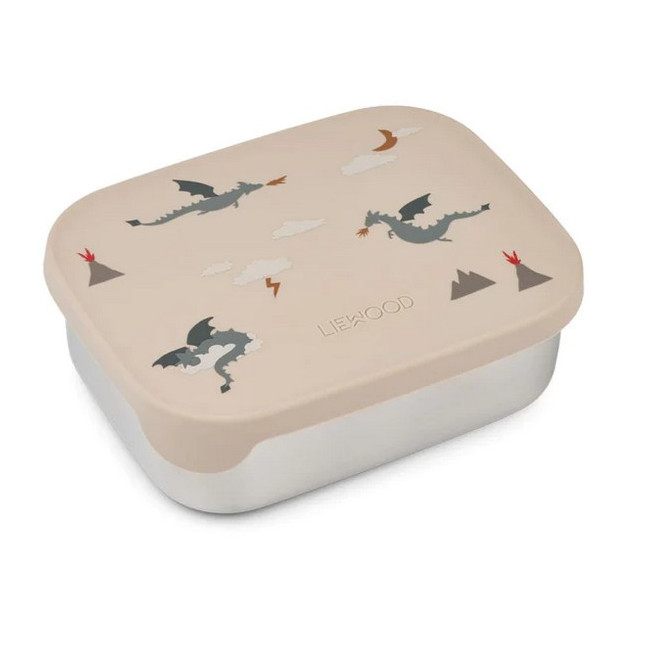 Lunch box compartimentée Arthur Dragon, Liewood