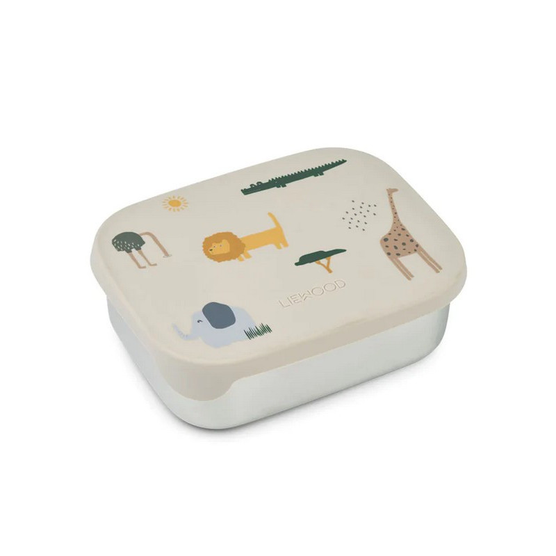 Liewood - Lunch box compartimentée Arthur Safari, Liewood - Liewood