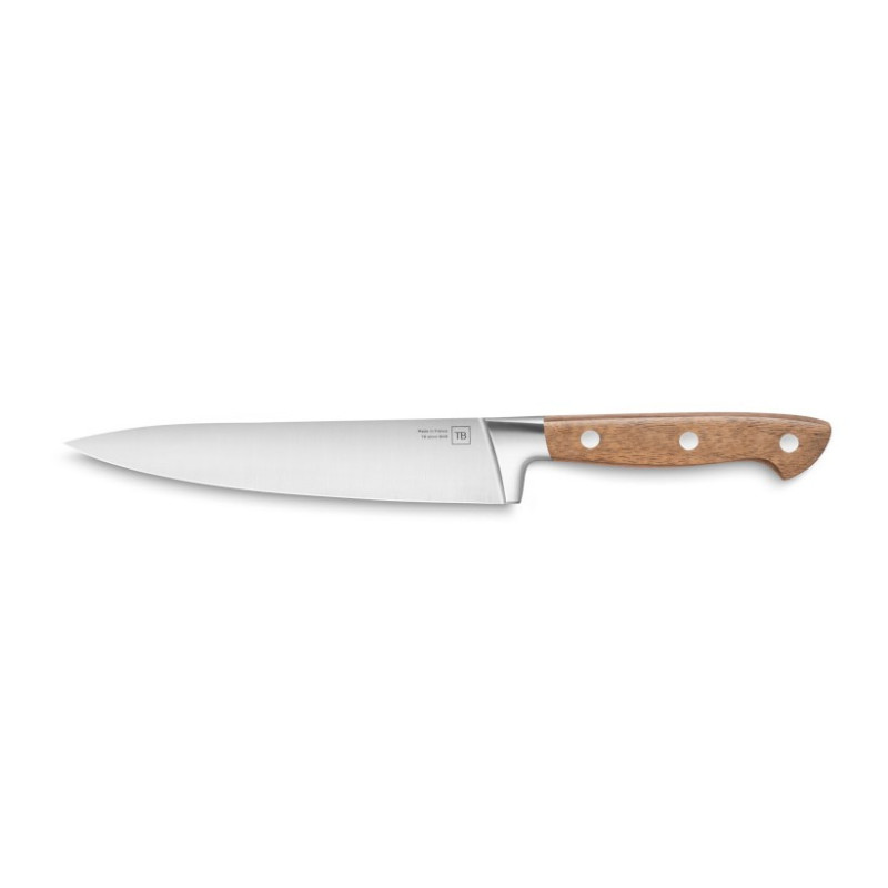 couteau de cuisine 17 cm georges manche noyer, tb groupe - tb groupe - tarrerias-bonjean