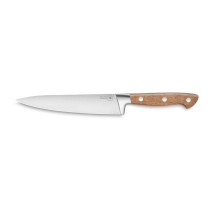 Couteau de cuisine 17 cm Georges manche noyer, TB Groupe